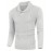 Men'S Shawl Collar Sweaters V-Neck Relaxed Fit Cable Pullovers, Plus Size
