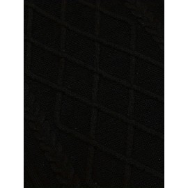 Men'S Shawl Collar Sweaters V-Neck Relaxed Fit Cable Pullovers, Plus Size