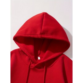 Men'S King Crown Print Hooded Sweatshirt - Royal & Golden Lettering, Winter Knit Fabric with Slight Stretch, Regular Fit Long Sleeve Pullover, Casual American Style Statement Piece for Everyday & Formal Wear - Ideal Gift for Men (KING Lettering Desi