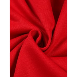 Men's Christmas Tree Print Sweatshirt - Long Sleeve Crew Neck Casual Pullover with Merry Christmas Lettering & Snowflake Design, Purple Red/Green Holiday Sweater for Spring/Autumn, Festive Winter Party Outfit, PLUS SIZE