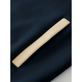 Men's Large Size Baseball Jacket A-69 Letter Print (A for Alpha, 69 for Number 6 & 9) - Plus Size Outerwear with Snap Closure & Pockets, Machine-Washable Polyester Spring/Fall Winter Casual Wear - Christmas Gift for Big & Tall Men, PLUS SIZE