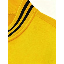 Men's Large Size Baseball Jacket with Letter 'M' Print (for Miami/other letters) - Buttonless Snap Closure, Machine-Washable Polyester Coat, Pockets - Casual Winter Outerwear for Big & Tall, Christmas Gift (No hat Included), PLUS SIZE