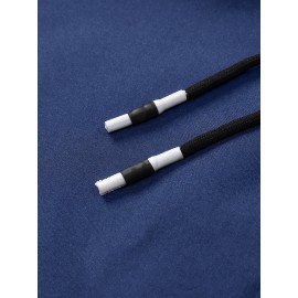 [Plus Size Sports Jacket] Lightweight Windproof Men's Plus Size Sports Jacket | Embroidered Letters, Zippered Pockets, Durable, Breathable, Machine Washable for All Seasons