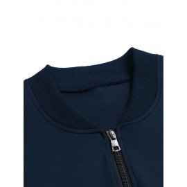 Men's Plus Size Casual Fashion Print Pocket Jacket, PLUS SIZE, Everyday Jacket, Lightweight Cover-Up, Plus Size Jacket, Random Print Design, Easy Care Fabric, Usage Scenario/Occ, Big And Tall Men