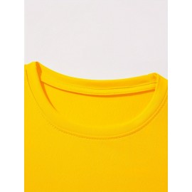 Men'S Plus Size Beige T-Shirt - 