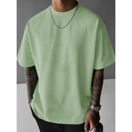 Men's Gothic Skull & Rose T-Shirt with Back Print - Oversized Streetwear Fit, Bold 