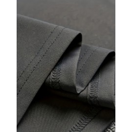 Men's Trendy Comfy T-Shirt - Cartoon Squirrel Print, Plus Size, Stretchy, Soft, Breathable for Summer Casual Wear